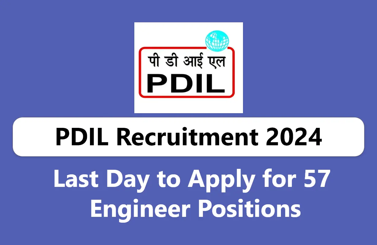 PDIL Recruitment 2024